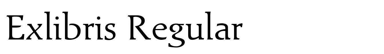 Exlibris Regular